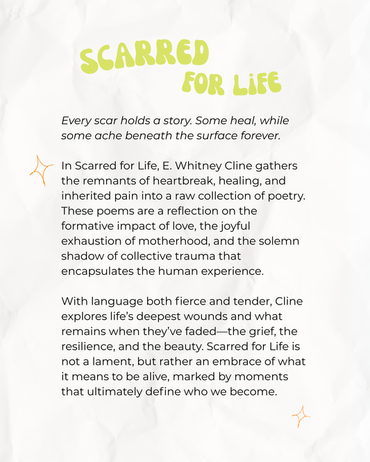 Scarred For Life by E. Whitney Cline | Poetry Collection | Universal eBook