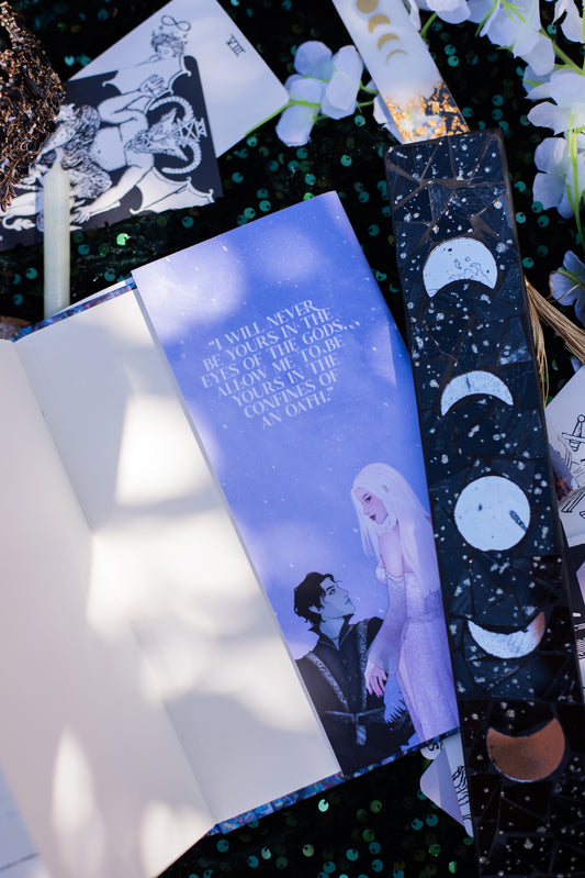 The Living Courts Book One | Courting Death & Desire by CB Woods | Signed Character Art Print