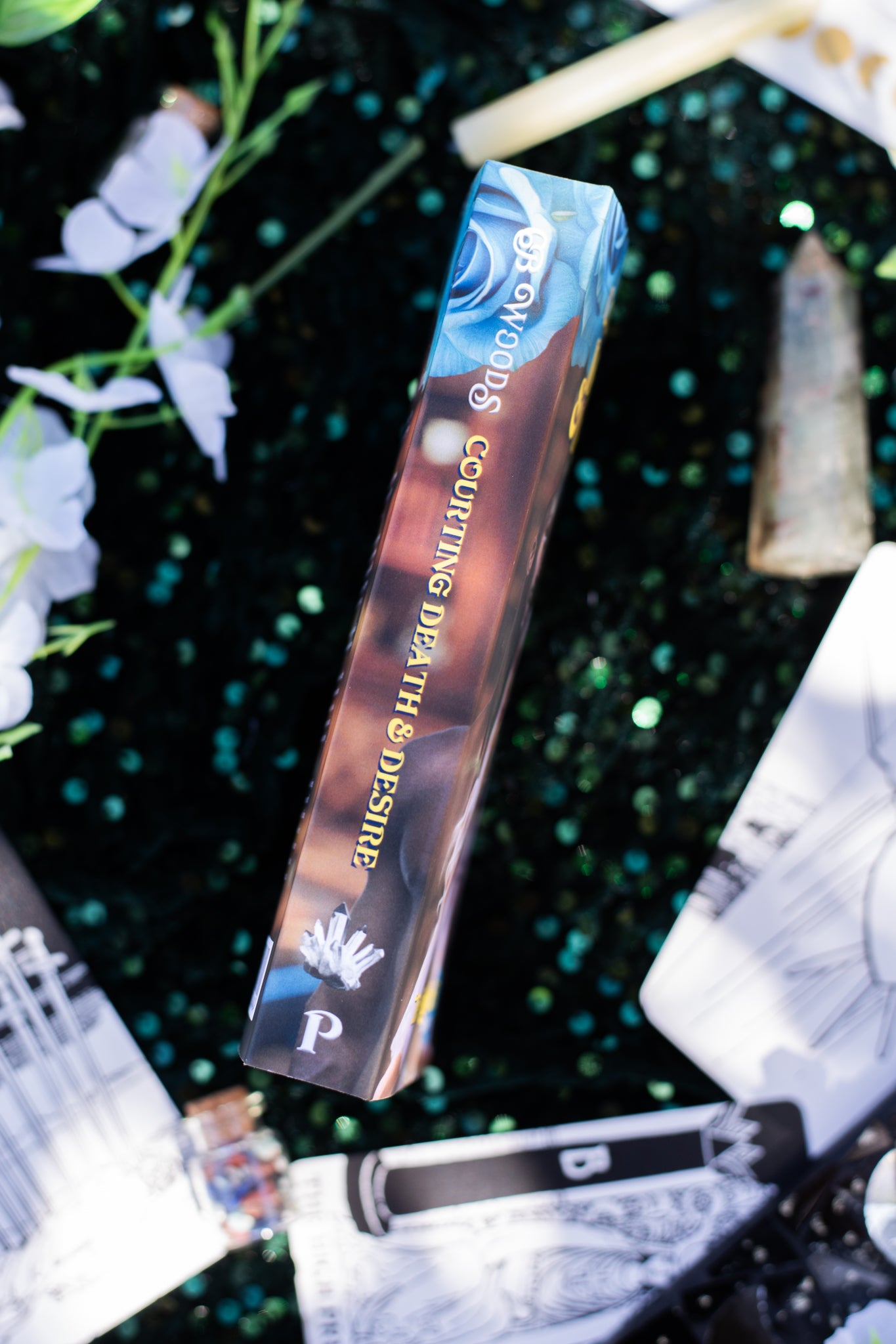 Courting Death & Desire Bodice Ripper Signed Paperback