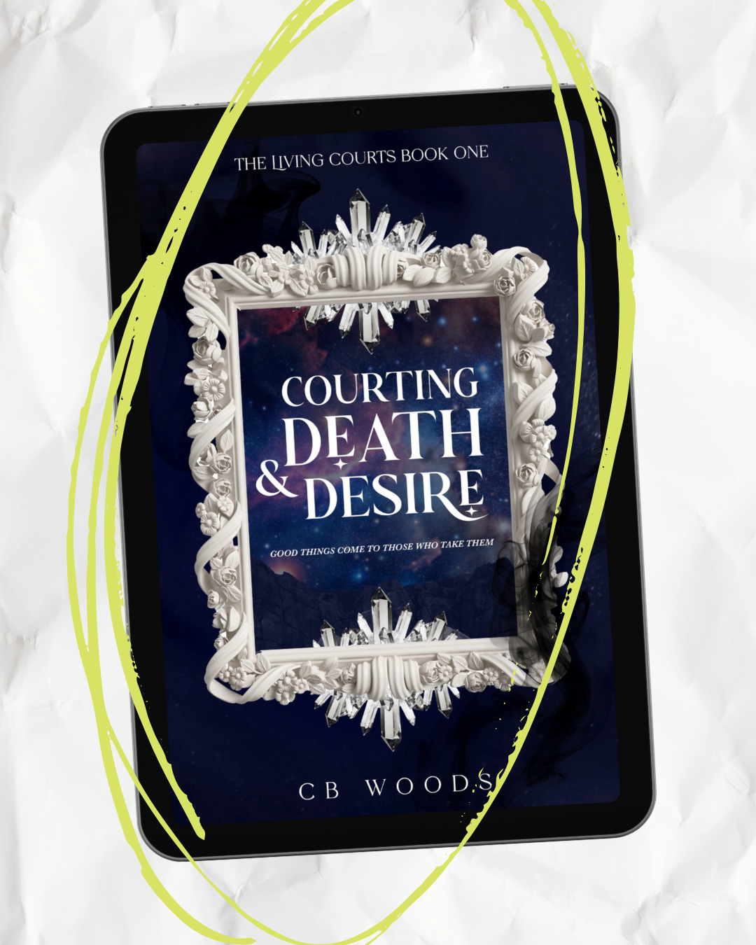 The Living Courts Book One | Courting Death & Desire by CB Woods | Universal eBook