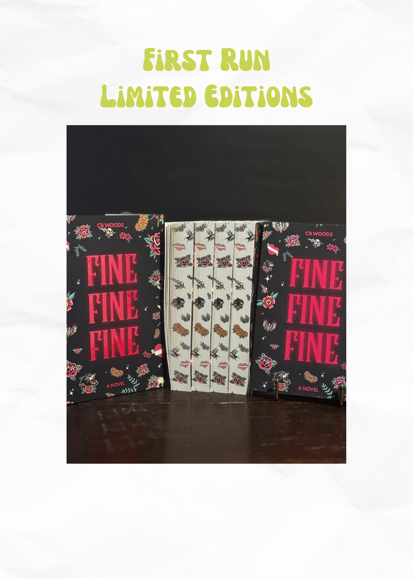 Fine Fine Fine by CB Woods | Signed Special Editions
