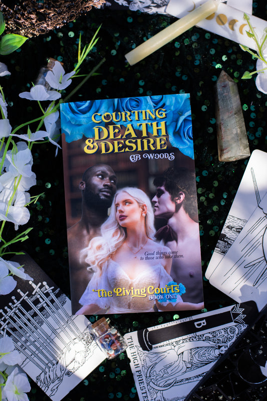 Courting Death & Desire Bodice Ripper Signed Paperback