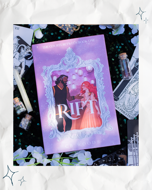 The Courts Between Book One | Rift by CB Woods | Signed Character Art Print Book