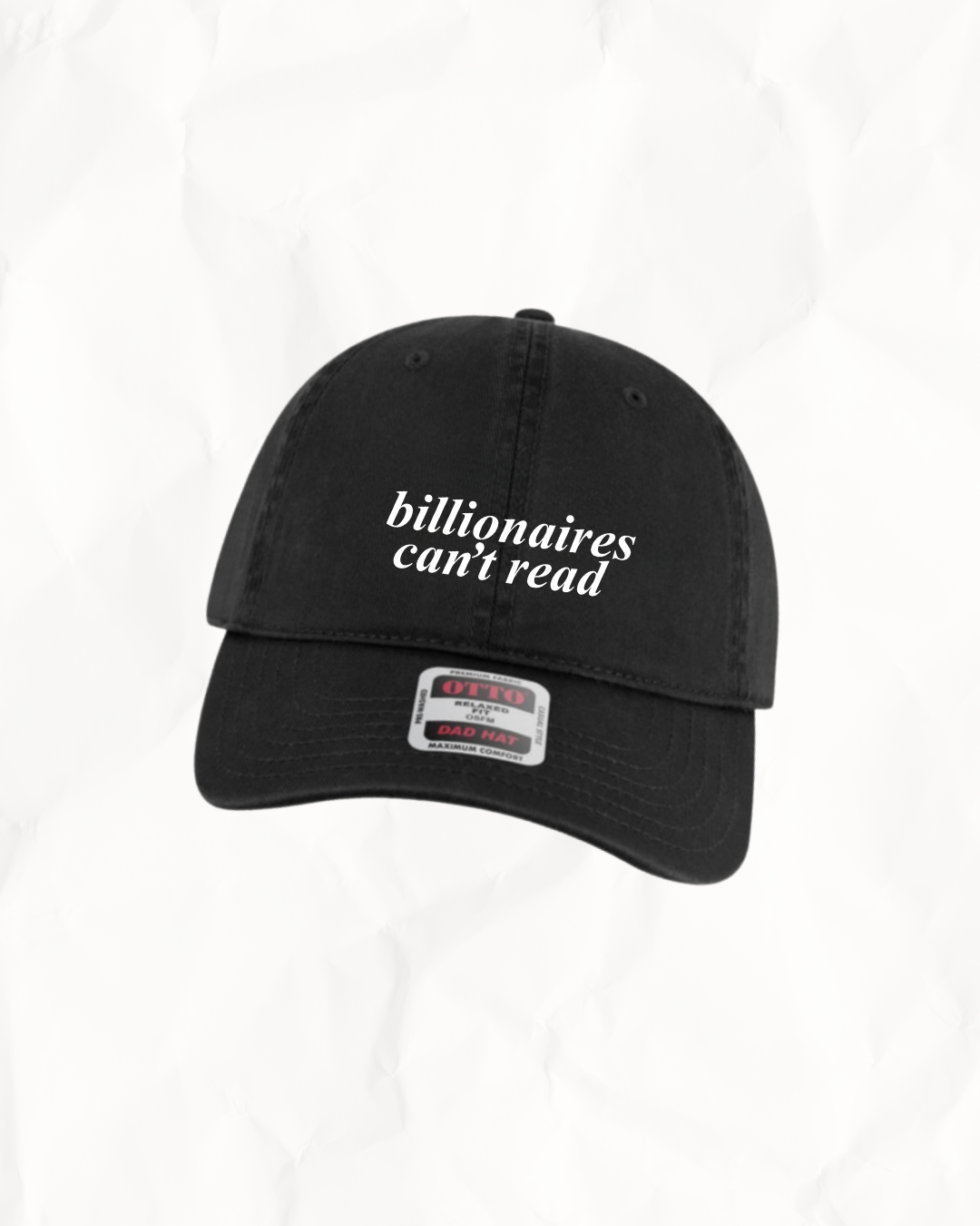 Pre-Order | Billionaires Can't Read Dad Hat